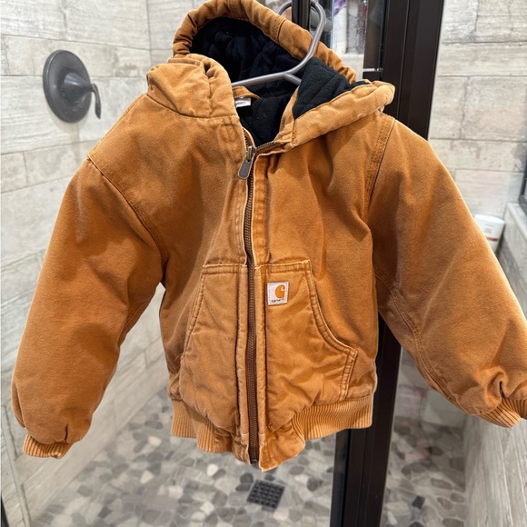 Carhartt Toddler Jacket in Black and Brown - Picture 1 of 4